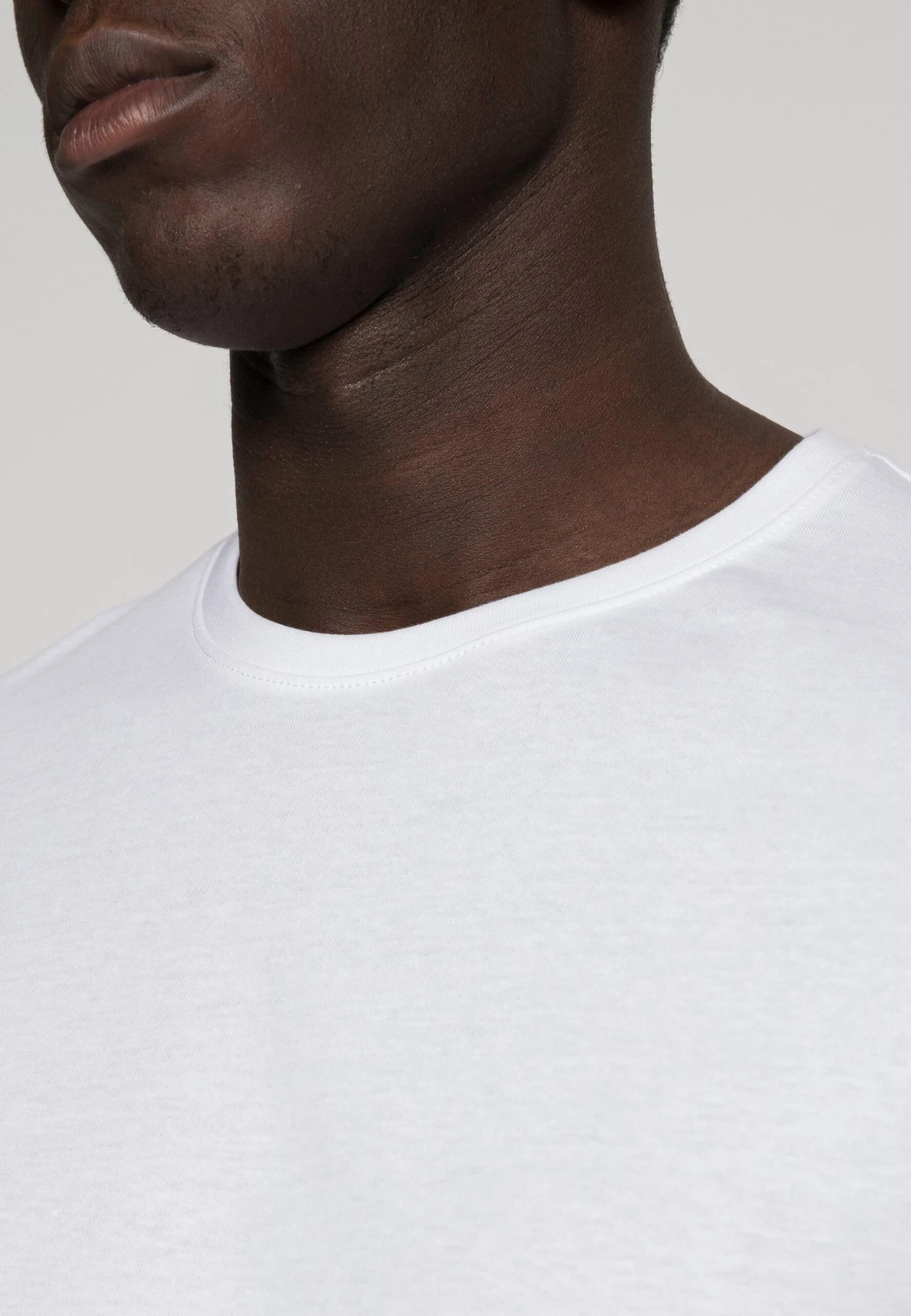 Pier One 3 Pack - T-Shirt Basic - White/Black/Light Grey 7 Pier One 3 Pack - T-Shirt Basic - White/Black/Light Grey - Afbeelding 7