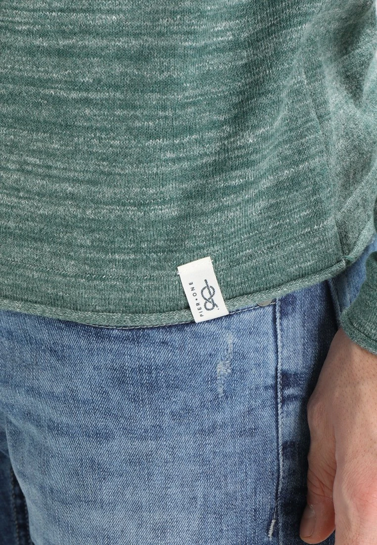 Pier One Trui - Mottled Green 5 Pier One Trui - Mottled Green - Afbeelding 5