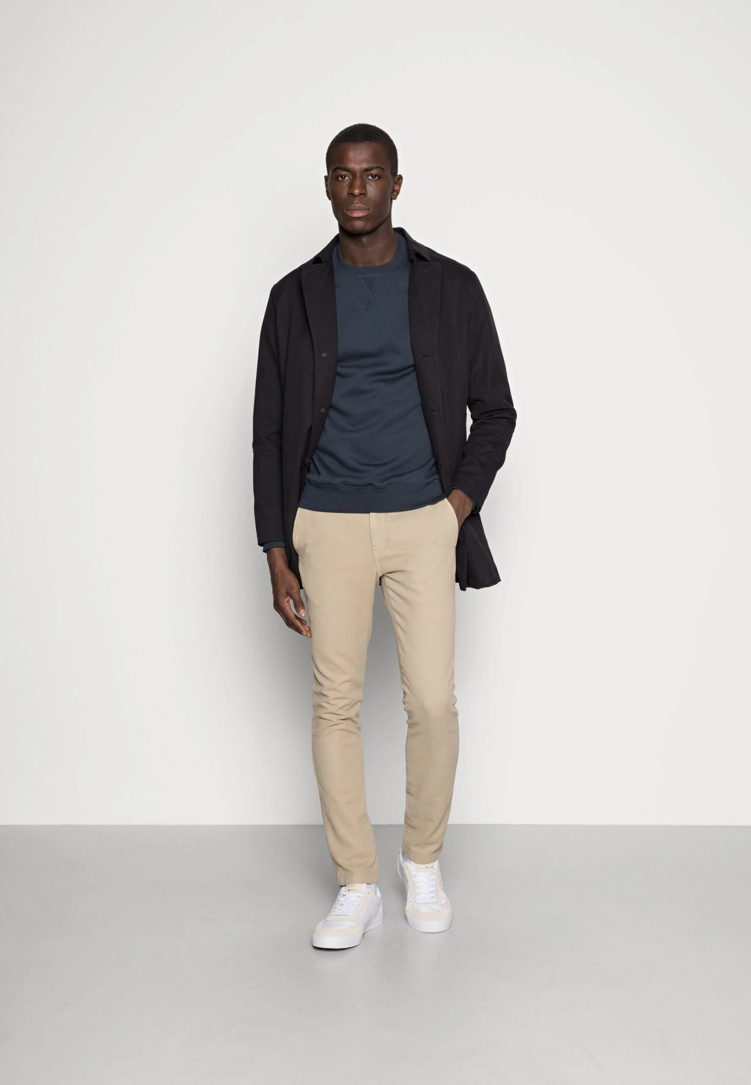 Pier One Sweater - Dark Blue 2 Pier One Sweater - Dark Blue - Afbeelding 2