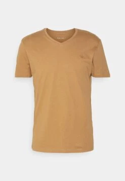 Pier One V Neck Bird Tonal 3 Pack - T-Shirt Basic - Light Brown/White/Dark Blue 16 Pier One V Neck Bird Tonal 3 Pack - T-Shirt Basic - Light Brown/White/Dark Blue -Pier One Verkoop 239be3f8d5344e18a078136b88ad5384