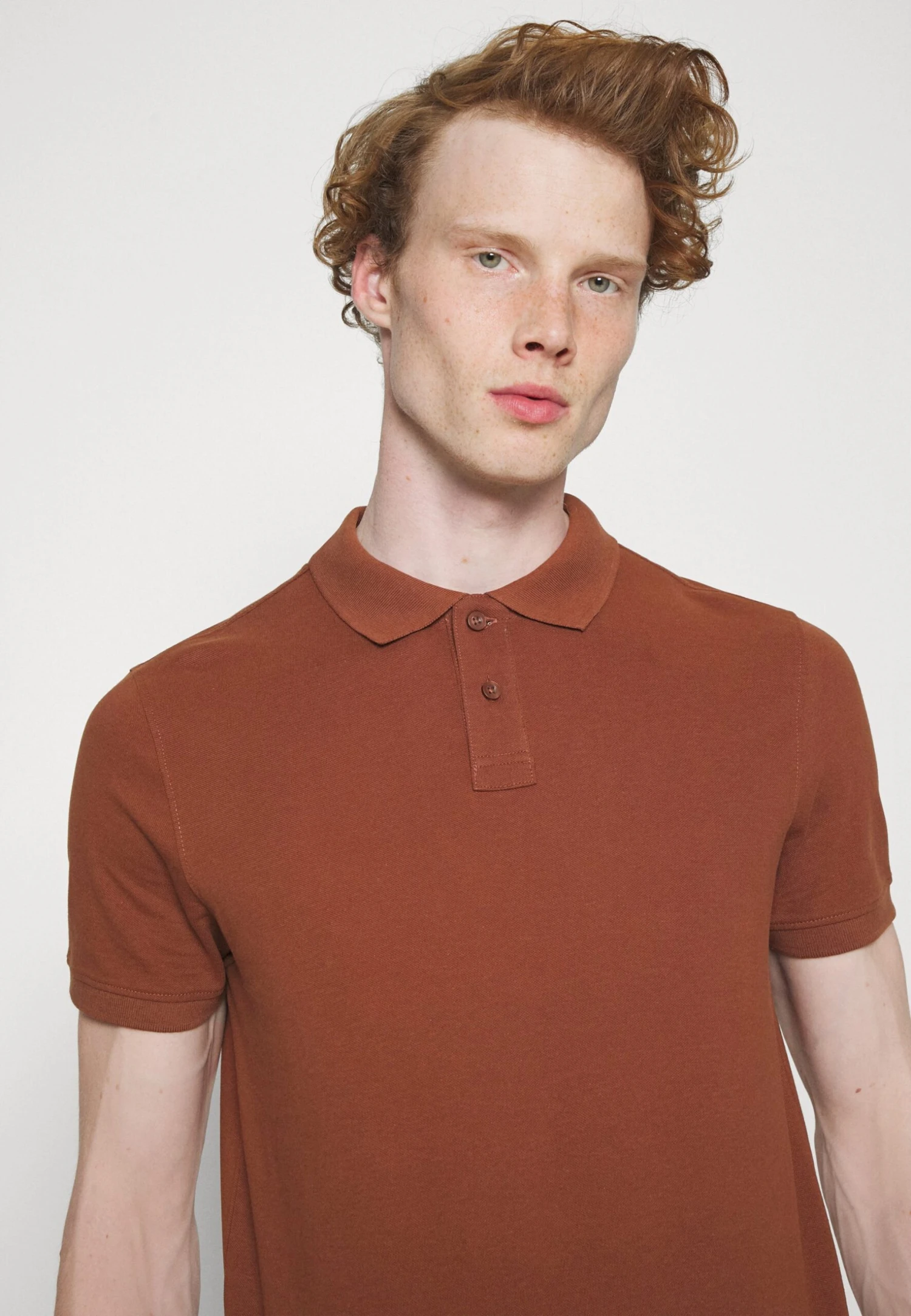 Pier One 3 Pack - Poloshirt - Dark Blue/Brown/Beige 6 Pier One 3 Pack - Poloshirt - Dark Blue/Brown/Beige - Afbeelding 6