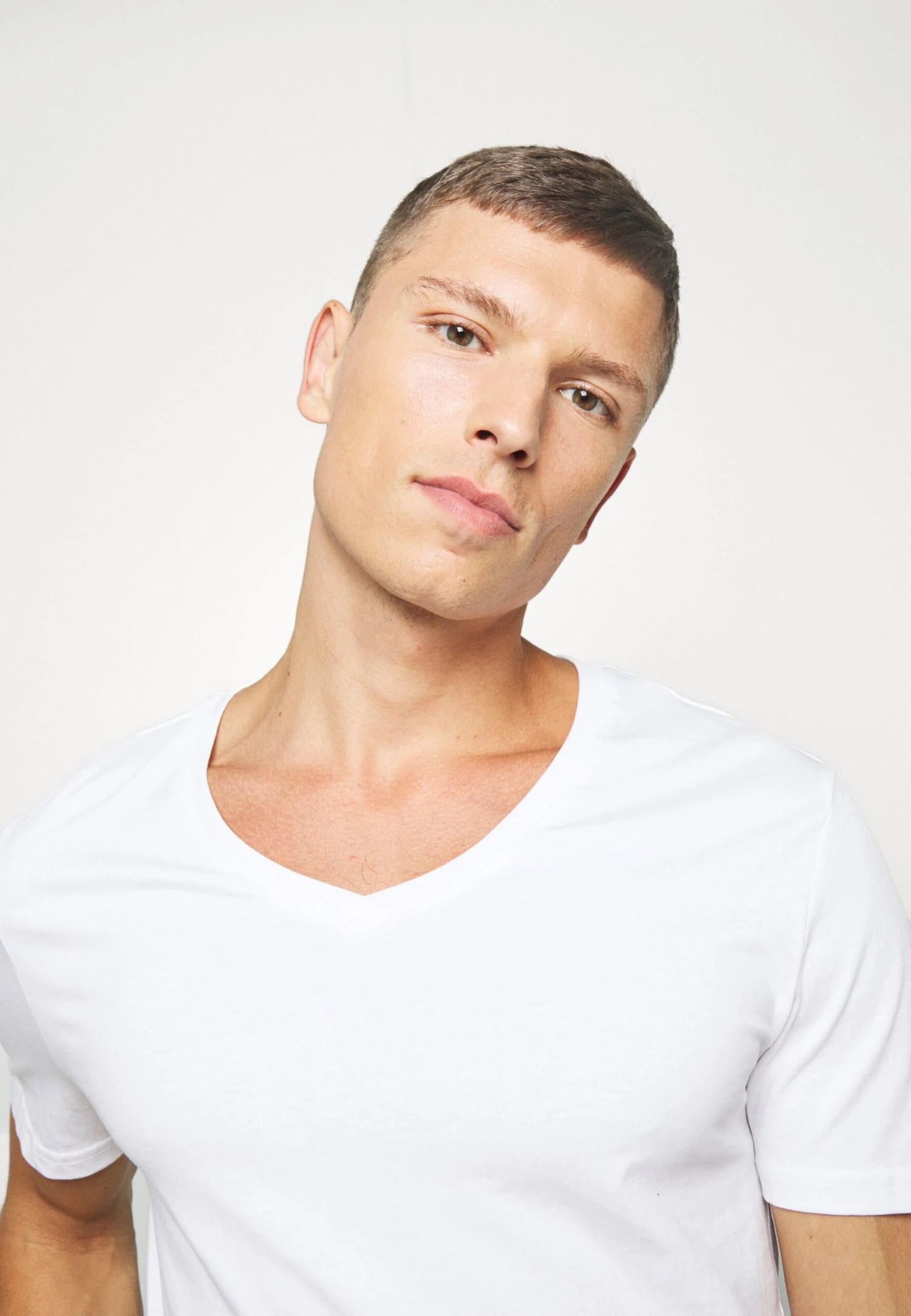 Pier One 2 Pack - T-Shirt Basic - White 4 Pier One 2 Pack - T-Shirt Basic - White - Afbeelding 4