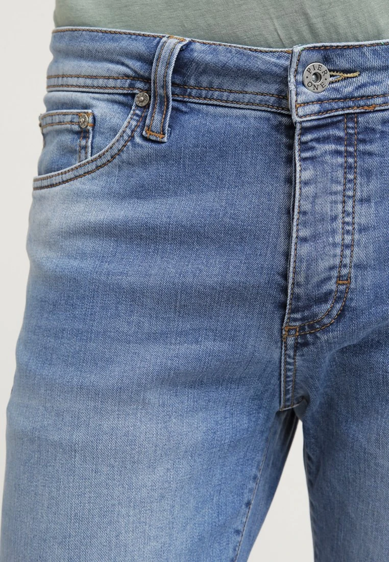 Pier One Slim Fit Jeans - Light Blue Denim 5 Pier One Slim Fit Jeans - Light Blue Denim - Afbeelding 5