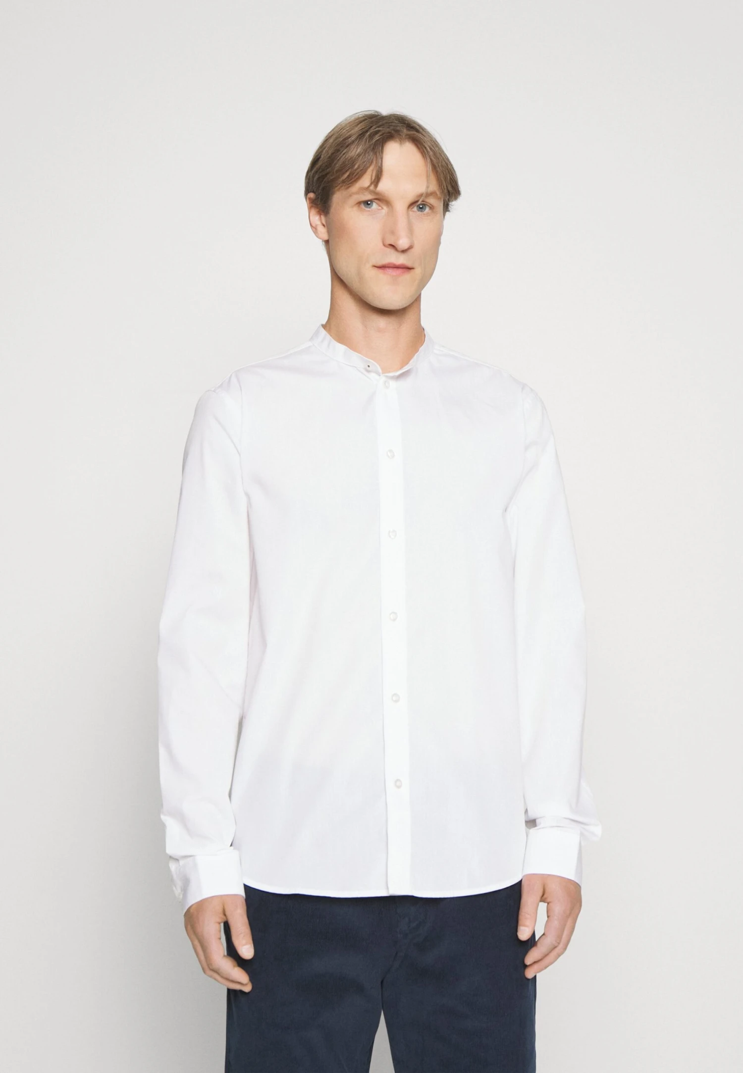 Pier One 2 Pack - Overhemd - White/Olive 2 Pier One 2 Pack - Overhemd - White/Olive - Afbeelding 2