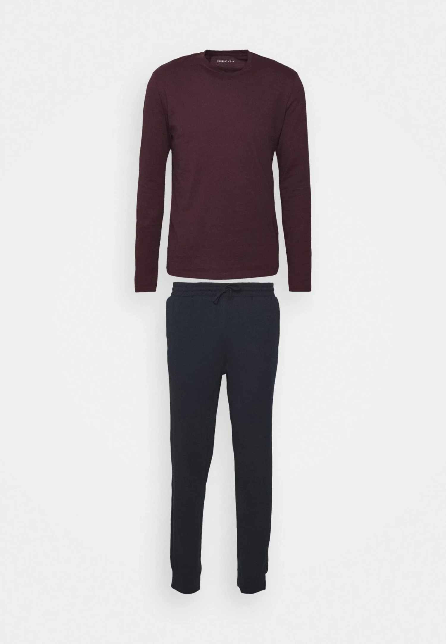 Pier One Pyjama -Dark Blue/Bordeaux 5 Pier One Pyjama -Dark Blue/Bordeaux - Afbeelding 5