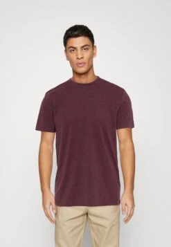 Pier One 7 Pack - T-Shirt Basic - Blue/Mottled Bordeaux/White -Pier One Verkoop 4a8b7c59da094e668883e9f6ee9f1a94