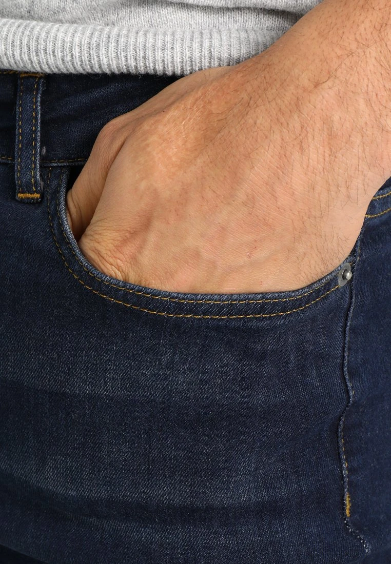 Pier One Jeans Skinny Fit - Dark Blue Denim 4 Pier One Jeans Skinny Fit - Dark Blue Denim - Afbeelding 4