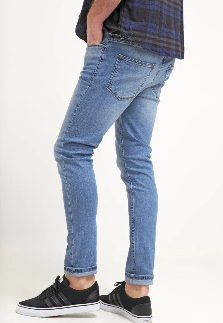 Pier One Slim Fit Jeans - Light Blue Denim 4 Pier One Slim Fit Jeans - Light Blue Denim - Afbeelding 4