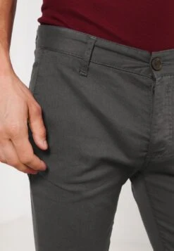 Pier One Chino - Dark Grey -Pier One Verkoop 57afc5e7d2fb4fccb50811bdf725c68c