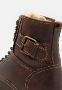 Pier One Leather - Veterboots - Brown -Pier One Verkoop 666e3a5bf438484bbadef029d3dd5ff8