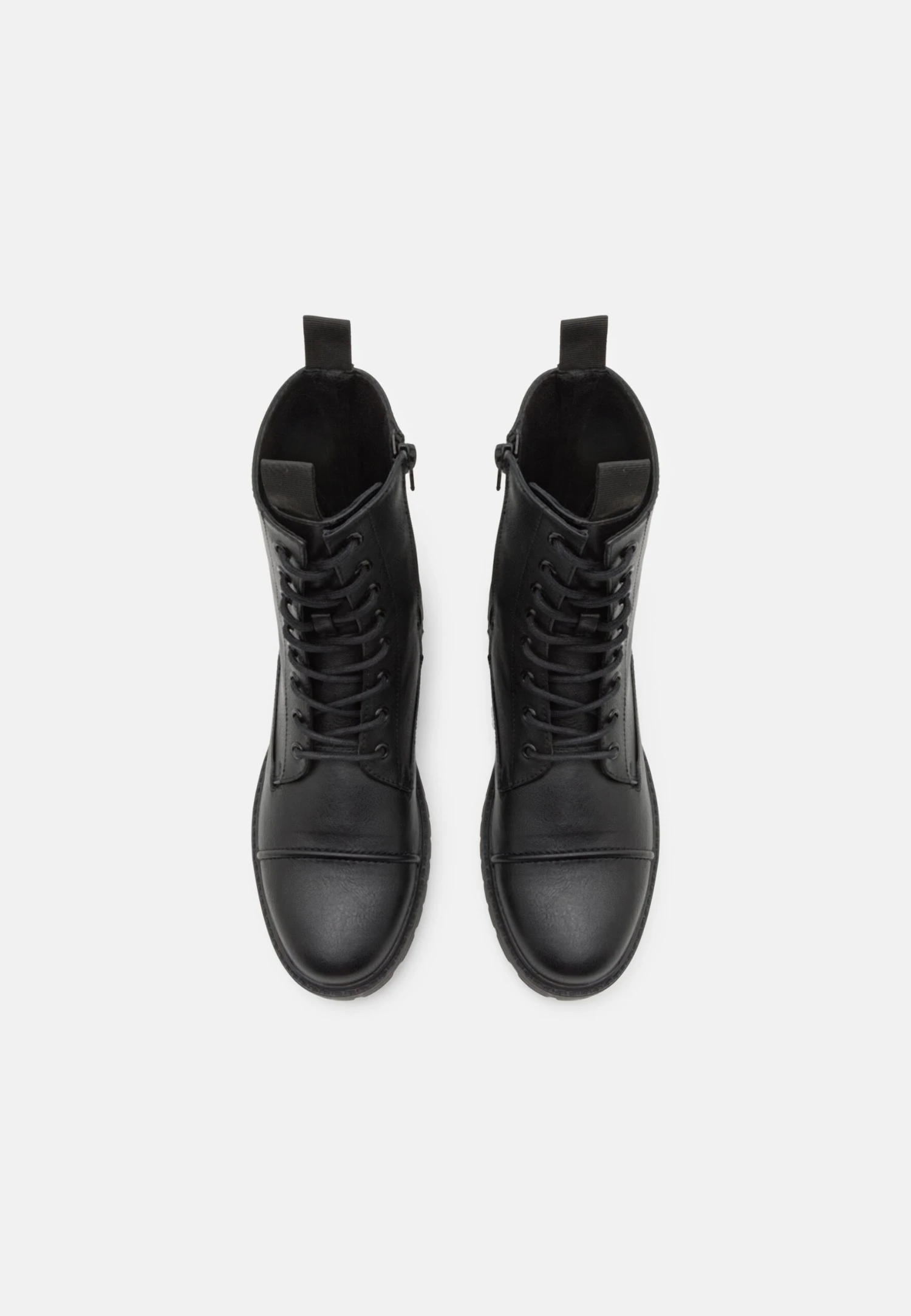 Pier One Unisex - Veterboots - Black 4 Pier One Unisex - Veterboots - Black - Afbeelding 4