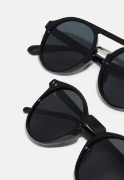 Pier One Unisex 2 Pack - Zonnebril - Black -Pier One Verkoop 74d856a3cce342899219470f656bd803