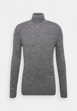 Pier One Muscle Fit Turtle - Trui - Mottled Grey -Pier One Verkoop 788d9d9a00b14ae9bdb868be9d8f970c