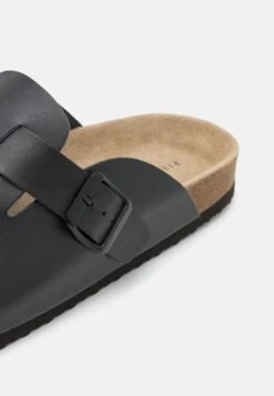 Pier One Leather Unisex - Pantoffels - Black -Pier One Verkoop 7b28889d1d2247a8abcae3a4a4c34674