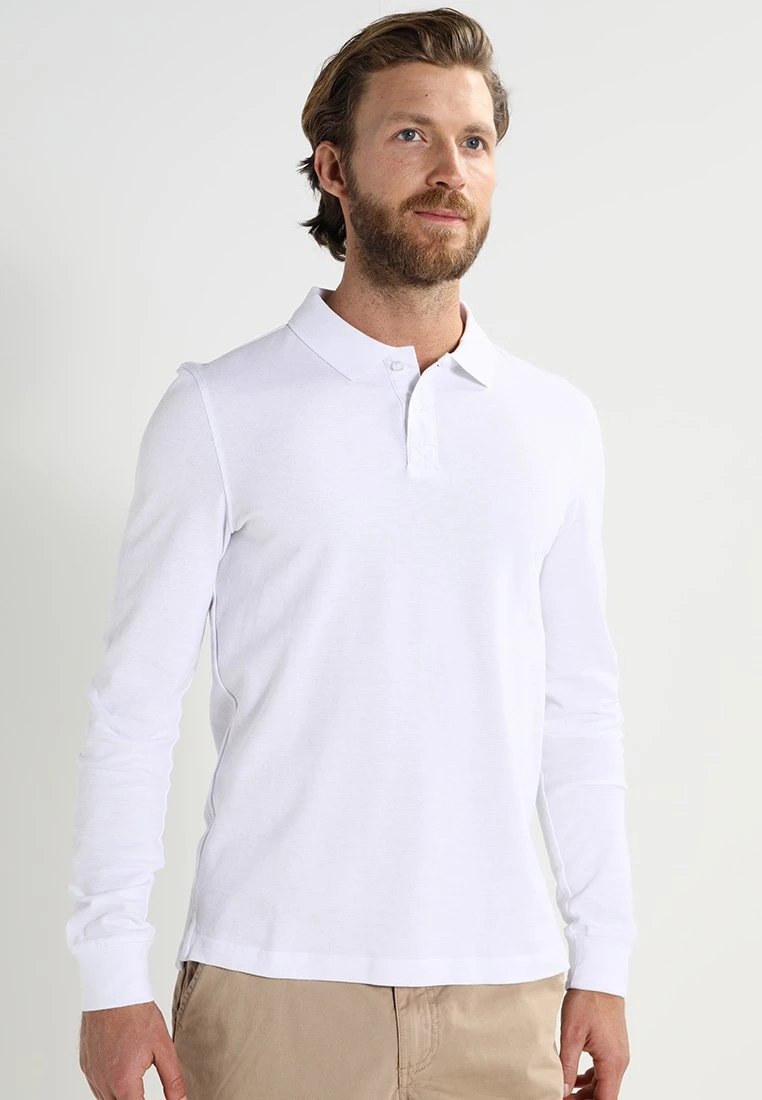 Pier One Poloshirt - White 1 Pier One Poloshirt - White