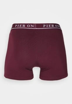 Pier One 5 Pack - Onderbroeken - Bordeaux/Mottled Grey -Pier One Verkoop 7da8844dcdf84f679d2ae215c1b81ed3
