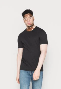 Pier One 10 Pack - T-Shirt Basic - Mottled Light Grey/Black/White -Pier One Verkoop 8120e40c19894cbc8431e1b55345bac2