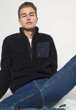 Pier One Fleece Trui - Dark Blue 12 Pier One Fleece Trui - Dark Blue -Pier One Verkoop 88111e09df4342679a12241e843a9022