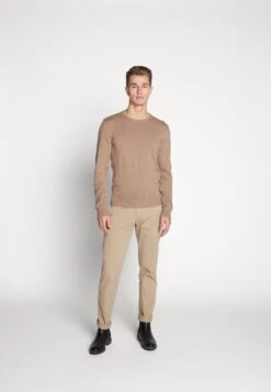 Pier One Basic Crewneck - Trui - Mottled Beige -Pier One Verkoop 8ab6afa896f946a0abe264ae414a2865