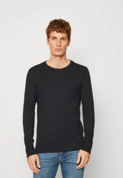 Pier One 2 Pack - Longsleeve - Light Blue/Dark Blue -Pier One Verkoop 9558d7e27c7a496ea095985662933618