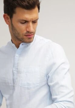 Pier One Overhemd - Light Blue -Pier One Verkoop ae78597da4294b1ca029e592ff59a911