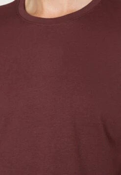 Pier One 5 Pack - T-Shirt Basic - Bordeaux/Light Grey/Brown -Pier One Verkoop b3b82d7abcbb40a5b2a40e8096a778d2
