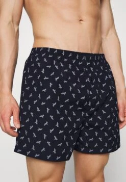 Pier One 5 Pack - Boxershort - Dark Blue/Bordeaux/ Blue -Pier One Verkoop bf5b61022dd14e078114fe4139261cf8