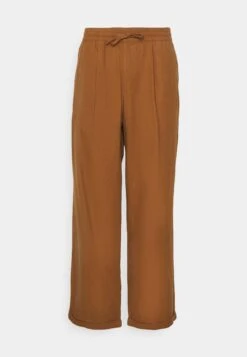 Pier One Drawcord Trousers Linen Blend - Broek - Brown -Pier One Verkoop c4ae8584f74e4db6851401113131d1a0