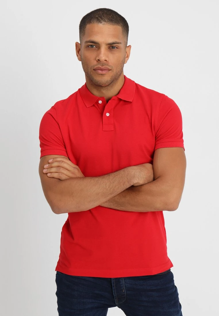 Pier One Basic - Poloshirt - Red 1 Pier One Basic - Poloshirt - Red
