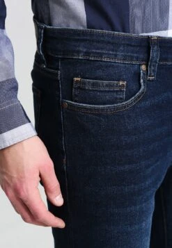 Pier One Basic - Straight Leg Jeans - Dark Blue Denim 9 Pier One Basic - Straight Leg Jeans - Dark Blue Denim -Pier One Verkoop cab4c5a817d8404784a40aa6e7e7d551