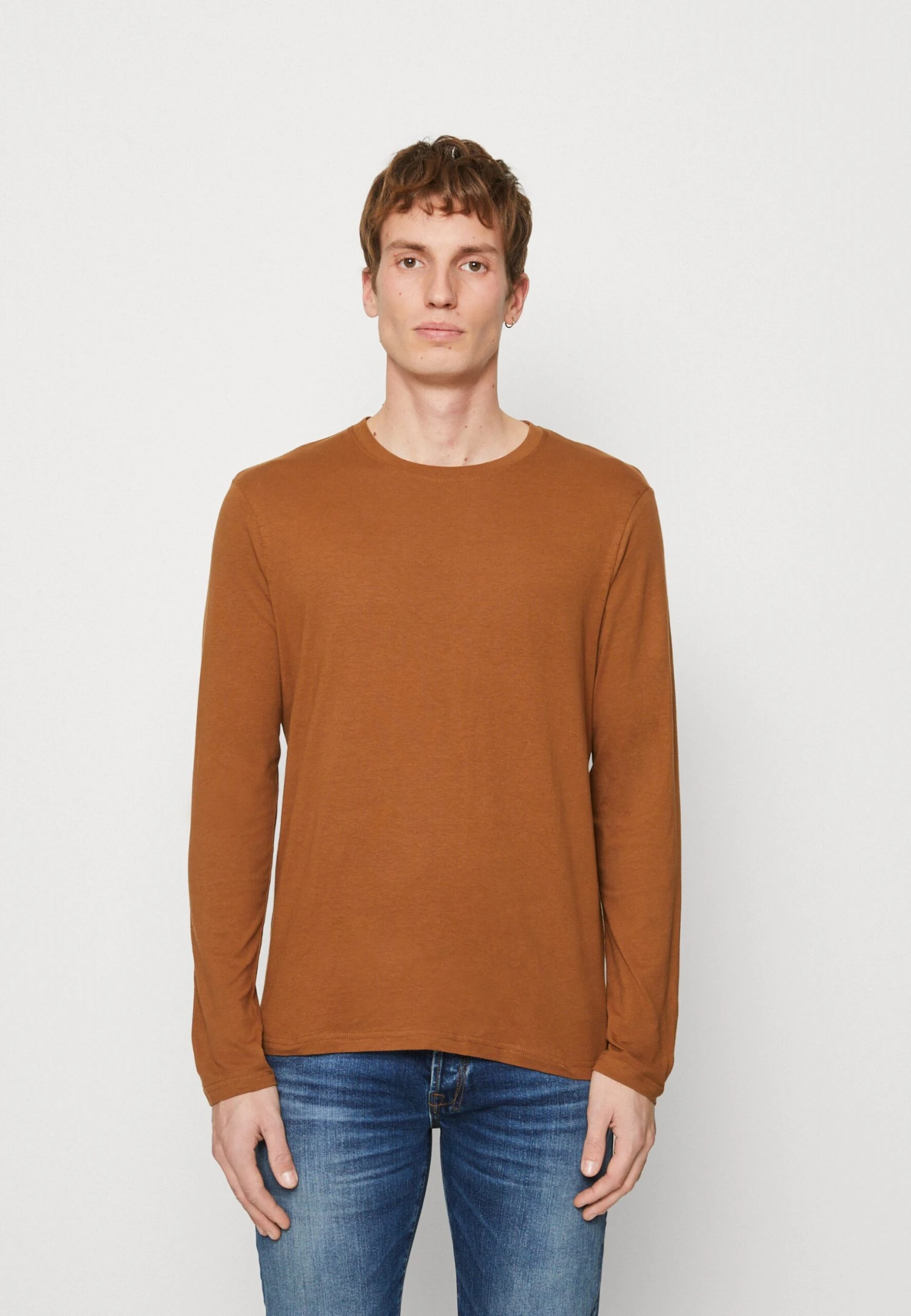 Pier One 5 Pack - Longsleeve - Blue/Off-White/Light Brown 2 Pier One 5 Pack - Longsleeve - Blue/Off-White/Light Brown - Afbeelding 2