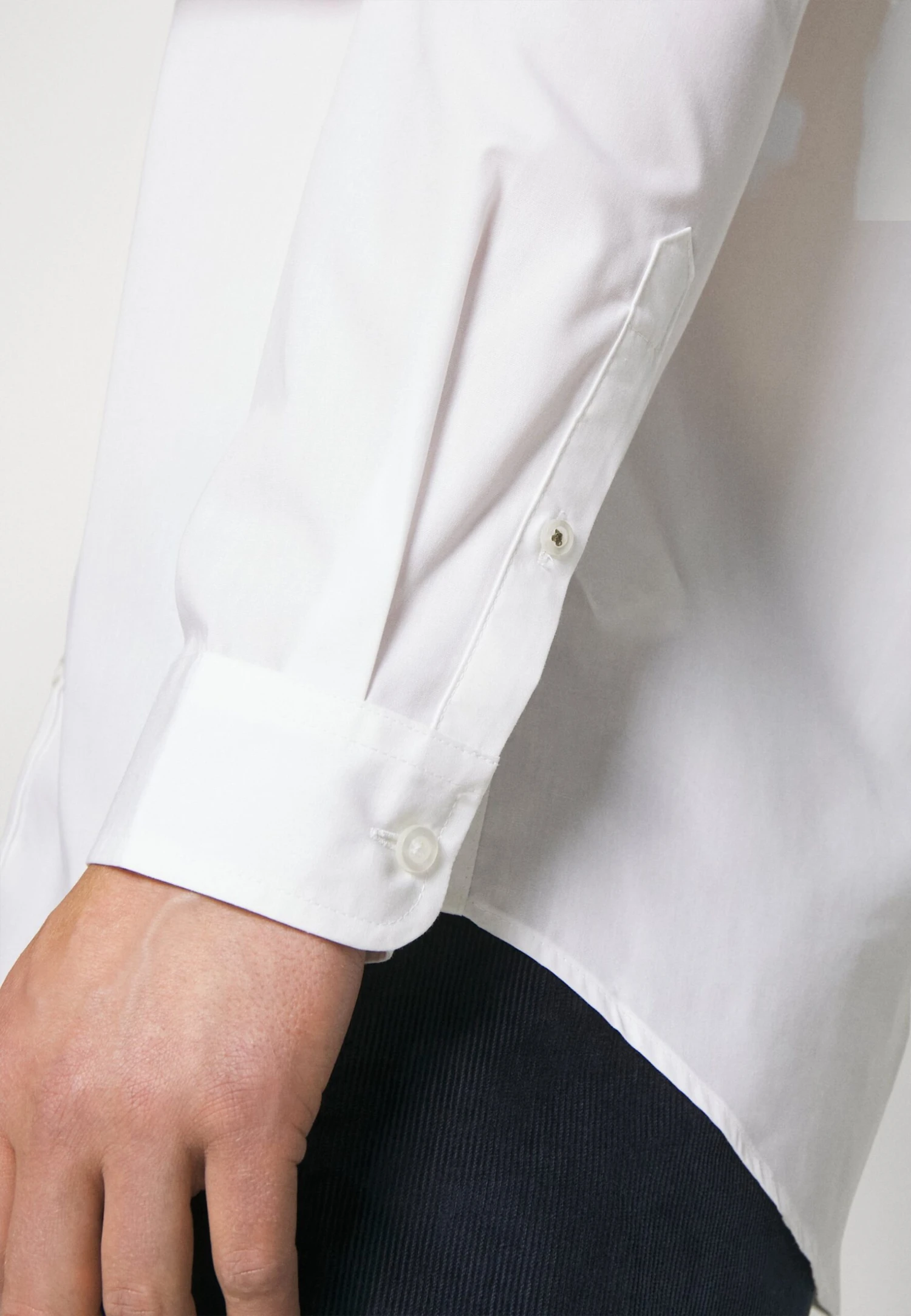 Pier One 2 Pack - Overhemd - White/Olive 6 Pier One 2 Pack - Overhemd - White/Olive - Afbeelding 6