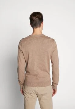 Pier One Basic Crewneck - Trui - Mottled Beige -Pier One Verkoop e45875b79af34307b546bc88a1571a7e