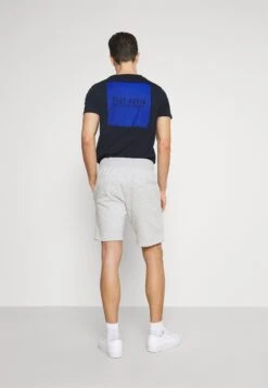 Pier One 2 Pack - Shorts - Mottled Light Grey/Dark Blue -Pier One Verkoop e60f7b3fdabf4ebdaf4ab507e95d2596