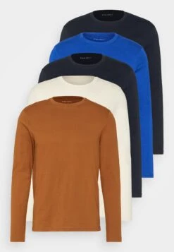 Pier One 5 Pack - Longsleeve - Blue/Off-White/Light Brown 18 Pier One 5 Pack - Longsleeve - Blue/Off-White/Light Brown -Pier One Verkoop f8bcd0956da54e15aa33a77c2a3ae444